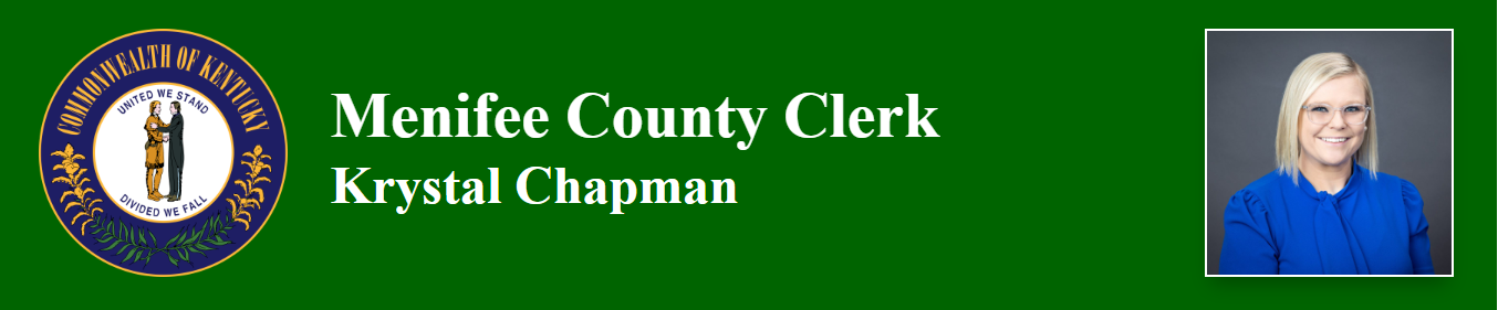 Krystal Chapman - Menifee county clerk